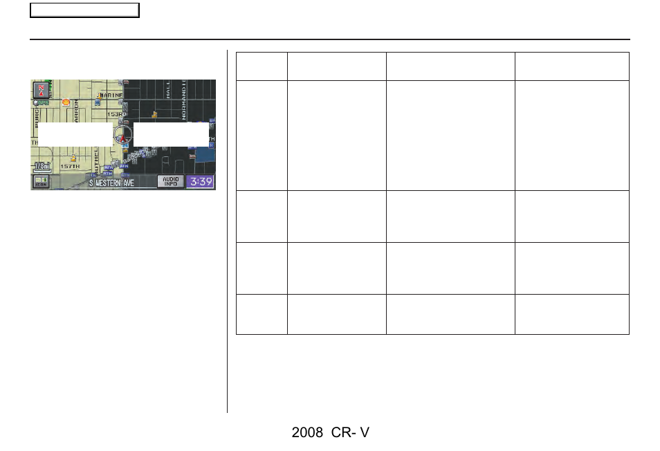 System set-up, 2008 cr- v | HONDA 2008 CR-V Navigation User Manual | Page 72 / 145