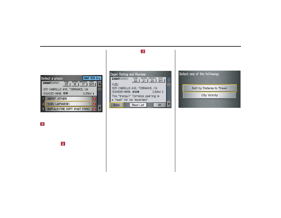 Entering a destination | HONDA 2013 Ridgeline Navigation User Manual | Page 36 / 152