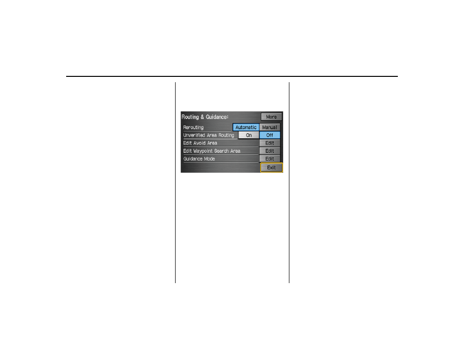 Routing & guidance (first), System setup | HONDA 2013 Ridgeline Navigation User Manual | Page 87 / 152