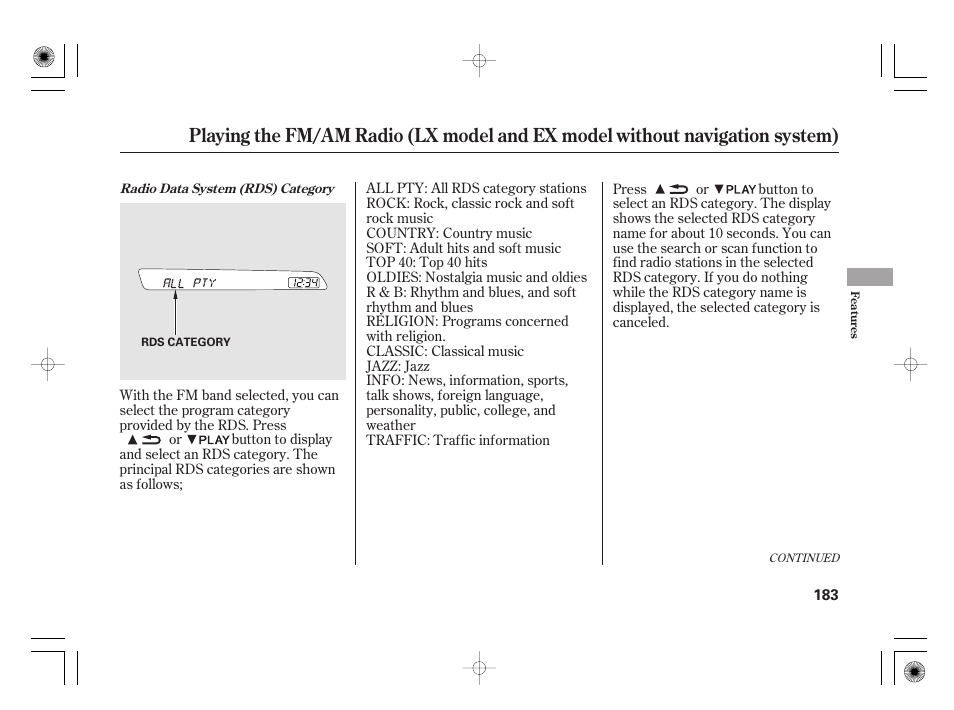 HONDA 2011 Insight User Manual | Page 189 / 466