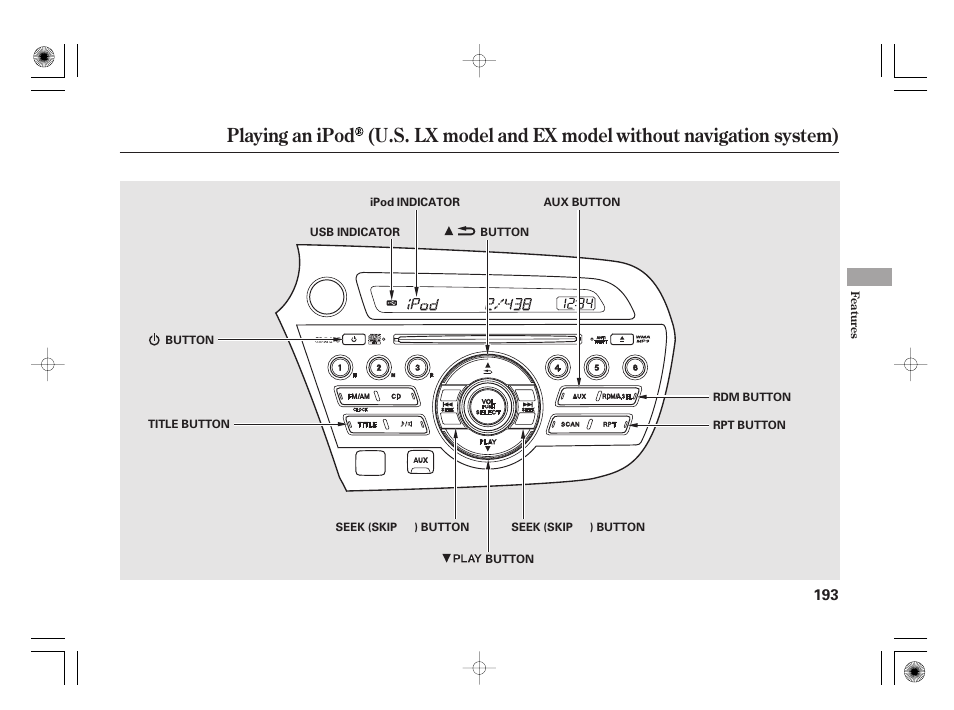 HONDA 2011 Insight User Manual | Page 199 / 466