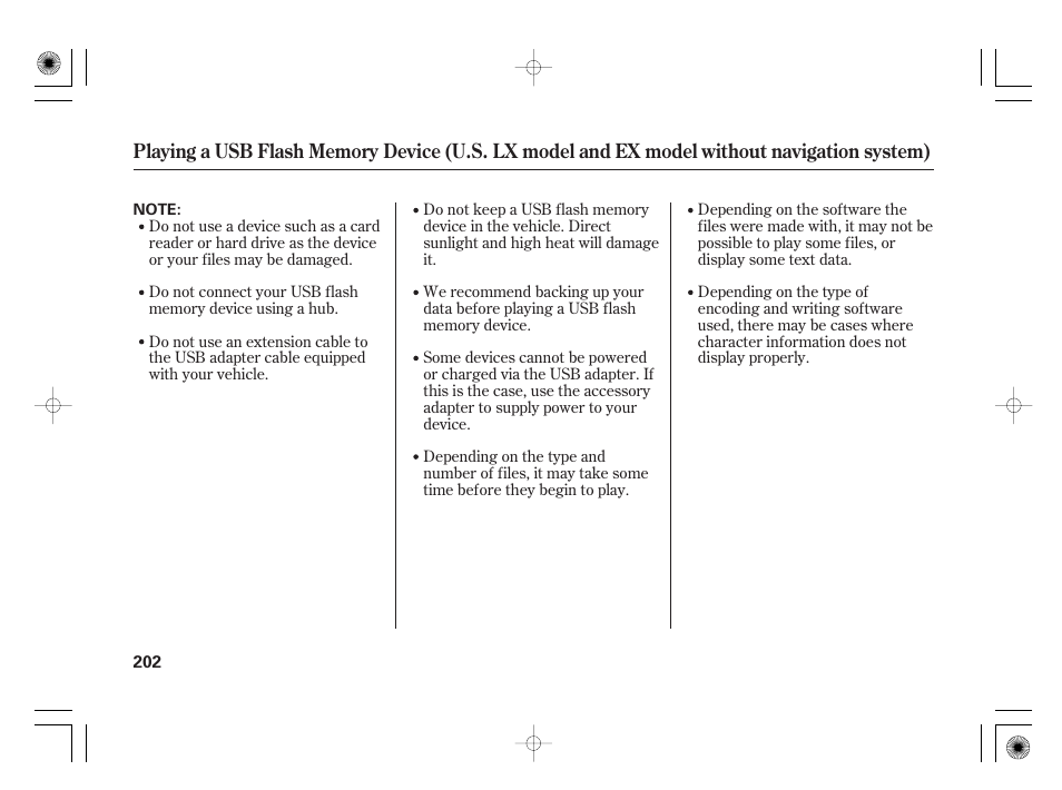 HONDA 2011 Insight User Manual | Page 208 / 466