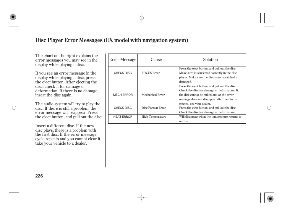 HONDA 2011 Insight User Manual | Page 232 / 466