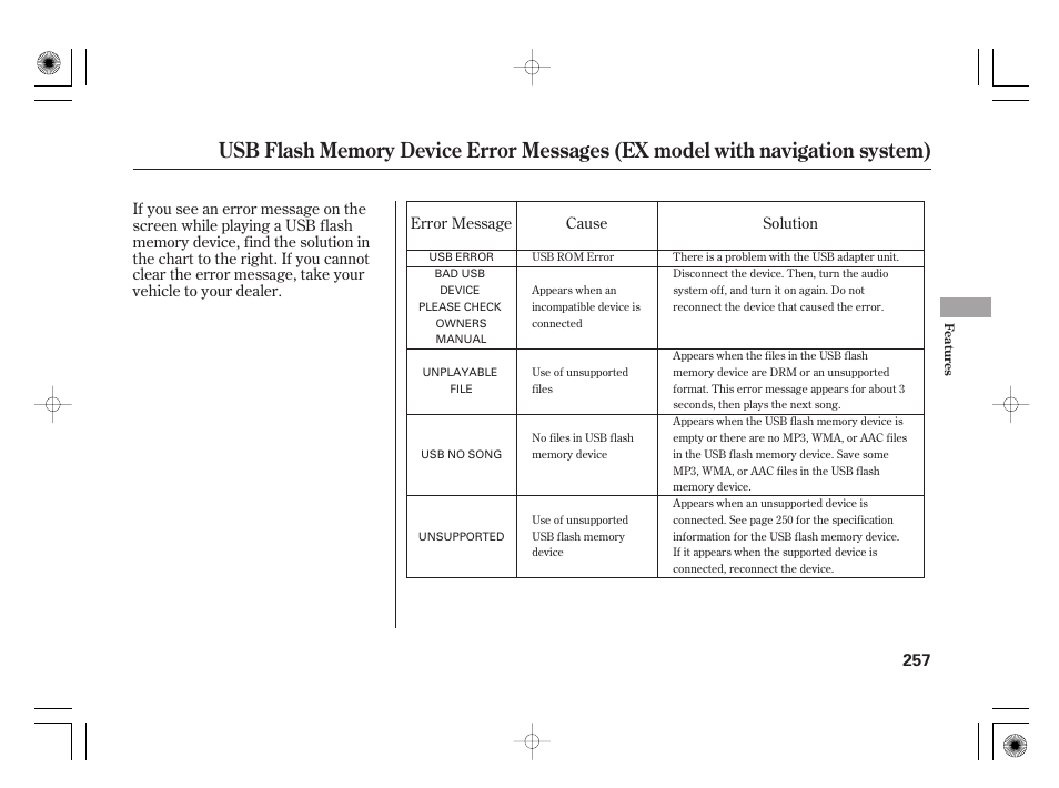 HONDA 2011 Insight User Manual | Page 263 / 466