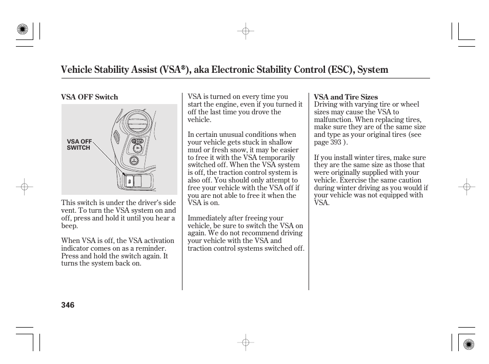 HONDA 2011 Insight User Manual | Page 352 / 466