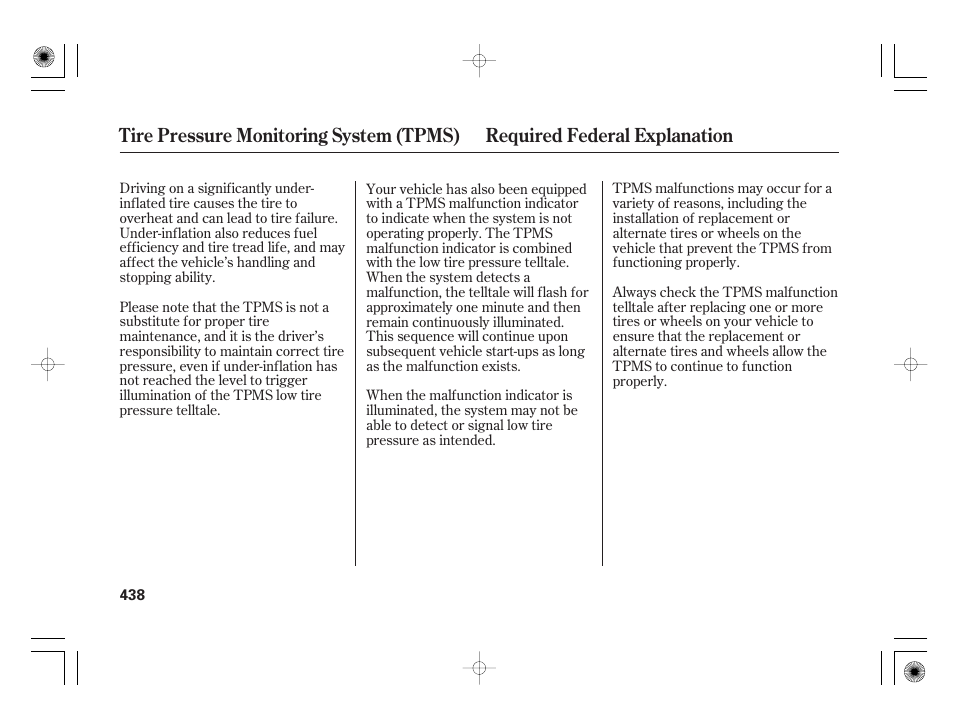 HONDA 2011 Insight User Manual | Page 444 / 466