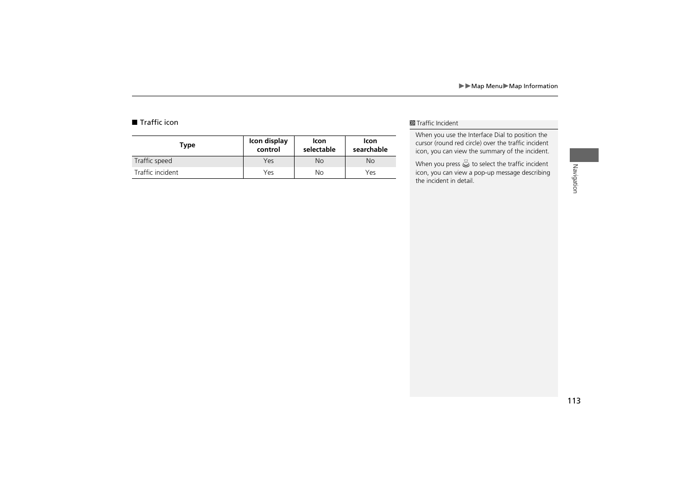 HONDA 2013 Odyssey Navigation User Manual | Page 115 / 267