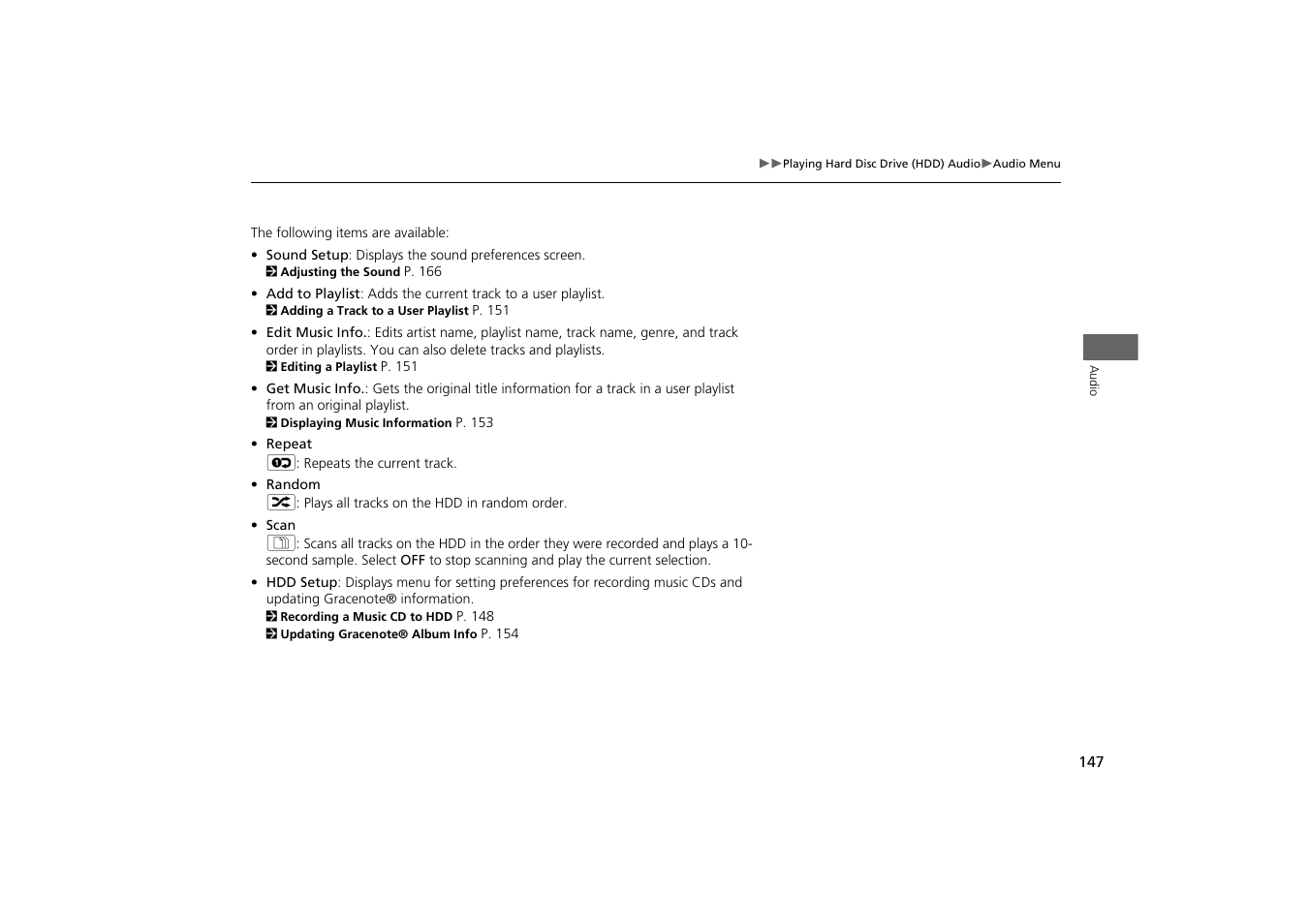 HONDA 2013 Odyssey Navigation User Manual | Page 149 / 267