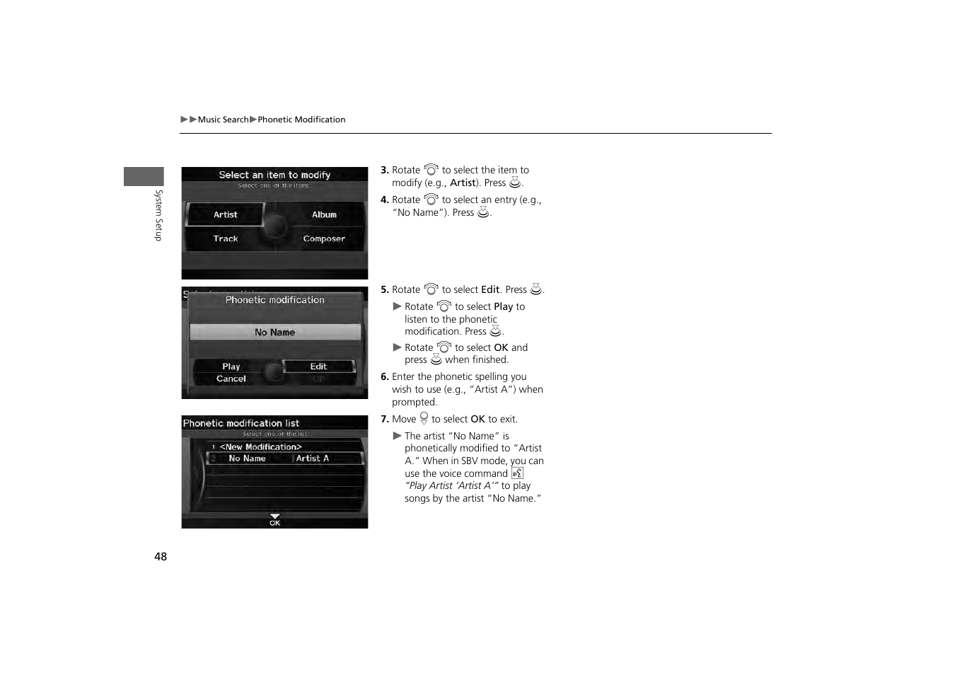 HONDA 2013 Odyssey Navigation User Manual | Page 50 / 267