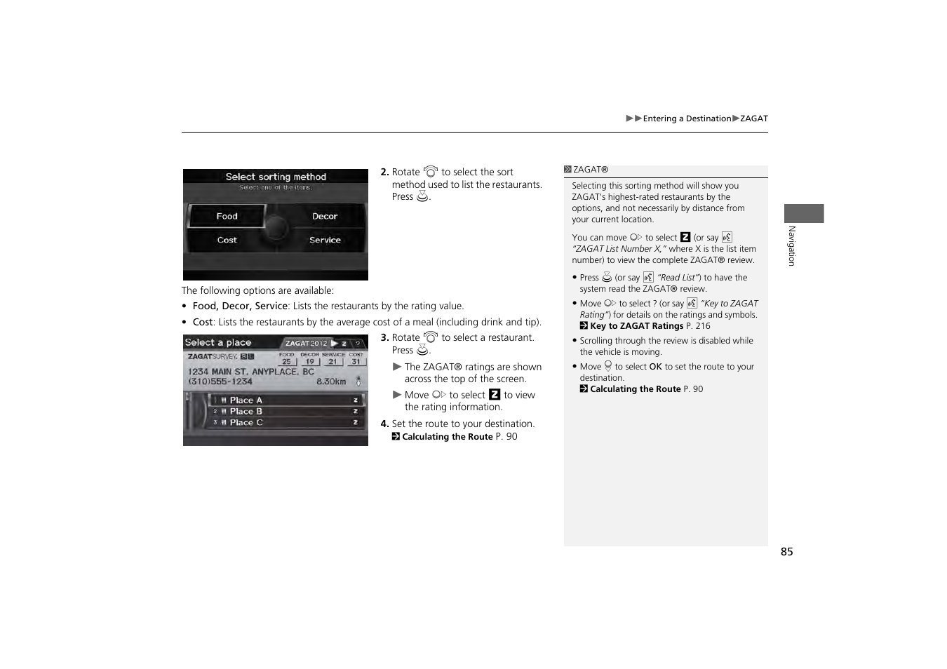 HONDA 2013 Odyssey Navigation User Manual | Page 87 / 267
