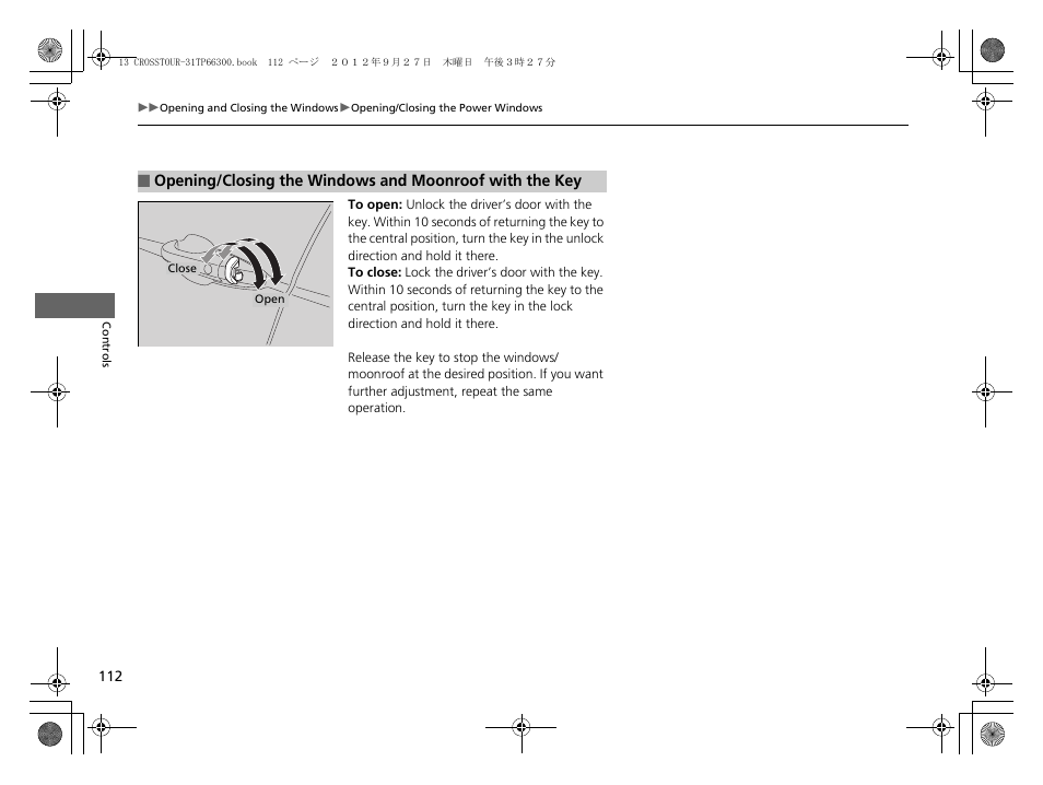 HONDA 2013 Accord Crosstour User Manual | Page 114 / 571