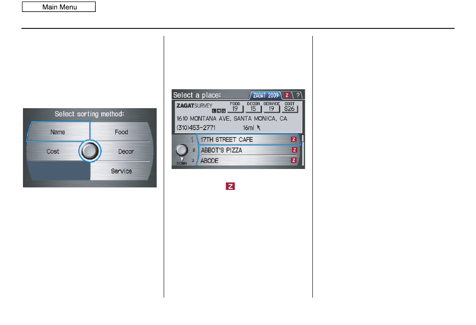 Entering a destination, 2010 accord | HONDA 2010 Accord Navigation User Manual | Page 34 / 155
