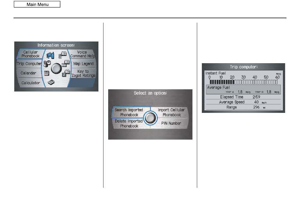 Information features, 2010 accord | HONDA 2010 Accord Navigation User Manual | Page 70 / 155