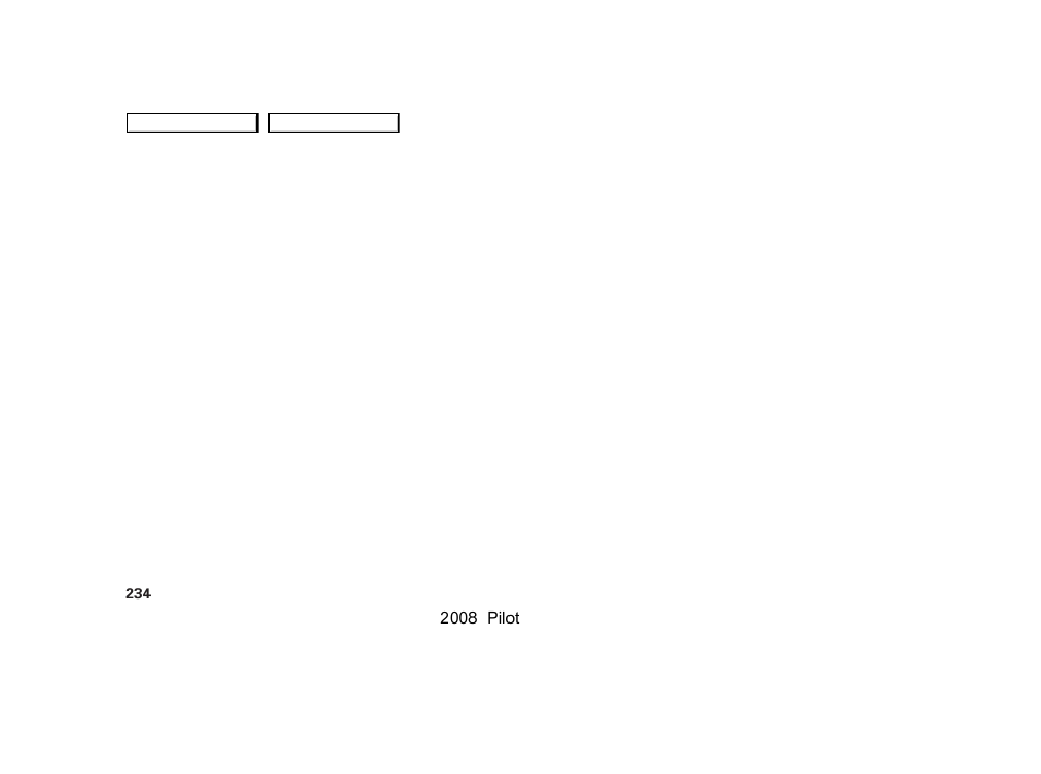 HONDA 2008 Pilot User Manual | Page 238 / 329