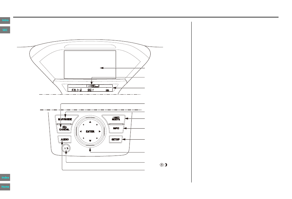 System controls, Getting started, Navigation system manual | HONDA 2013 Pilot Navigation User Manual | Page 10 / 178