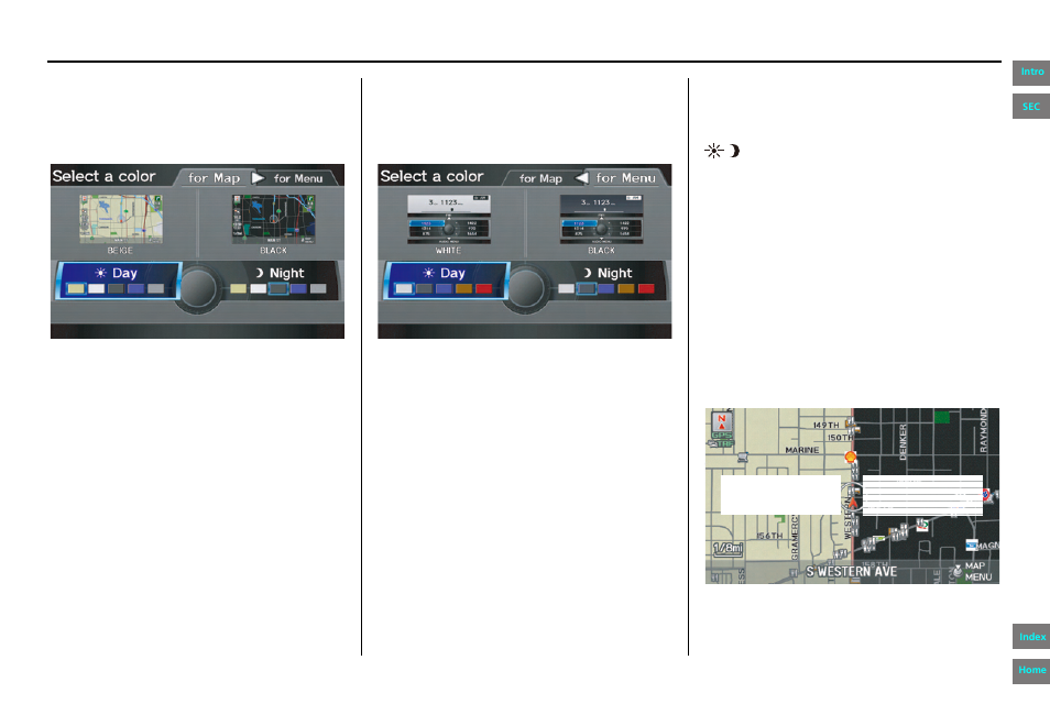 Navigation system manual, System setup | HONDA 2013 Pilot Navigation User Manual | Page 111 / 178