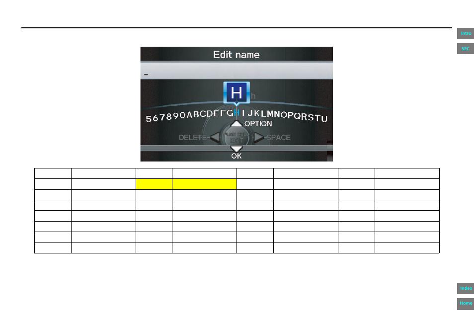 Navigation system manual, Voice command index | HONDA 2013 Pilot Navigation User Manual | Page 169 / 178