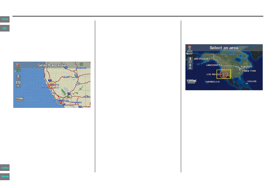 Navigation system manual, Entering a destination | HONDA 2013 Pilot Navigation User Manual | Page 50 / 178