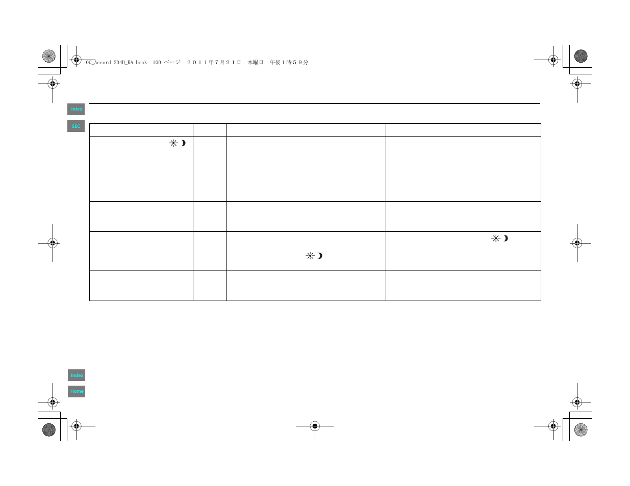 System setup | HONDA 2012 Accord Navigation User Manual | Page 100 / 156