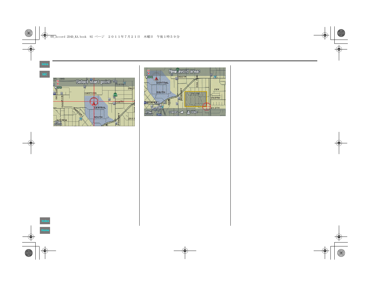 System setup | HONDA 2012 Accord Navigation User Manual | Page 92 / 156