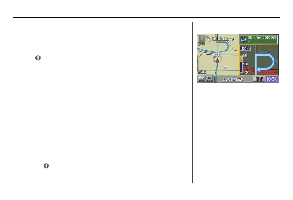 Driving to your destination | HONDA 2011 Civic Hybrid Navigation User Manual | Page 55 / 155
