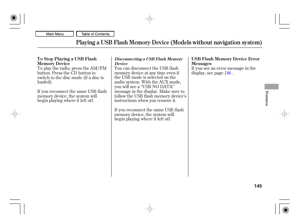 Cd button | HONDA 2010 Civic Hybrid User Manual | Page 148 / 368