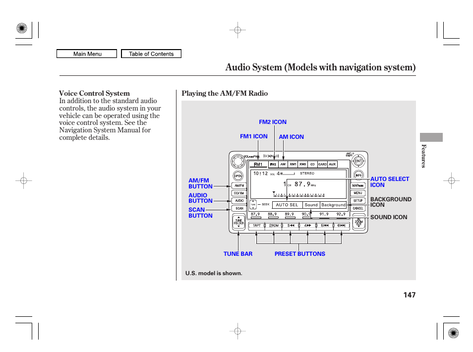 Audio system (models with navigation system) | HONDA 2010 Civic Hybrid User Manual | Page 150 / 368