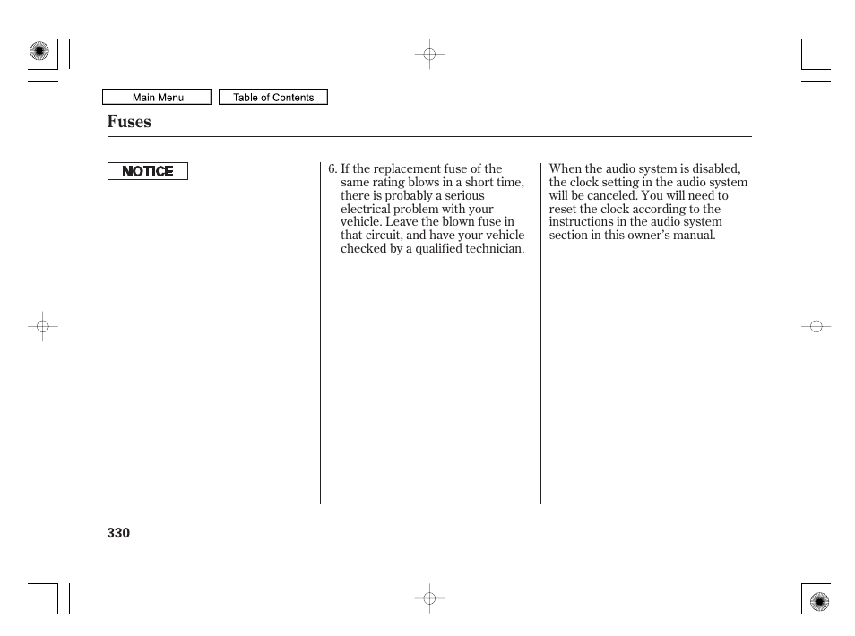 Fuses | HONDA 2010 Civic Hybrid User Manual | Page 333 / 368