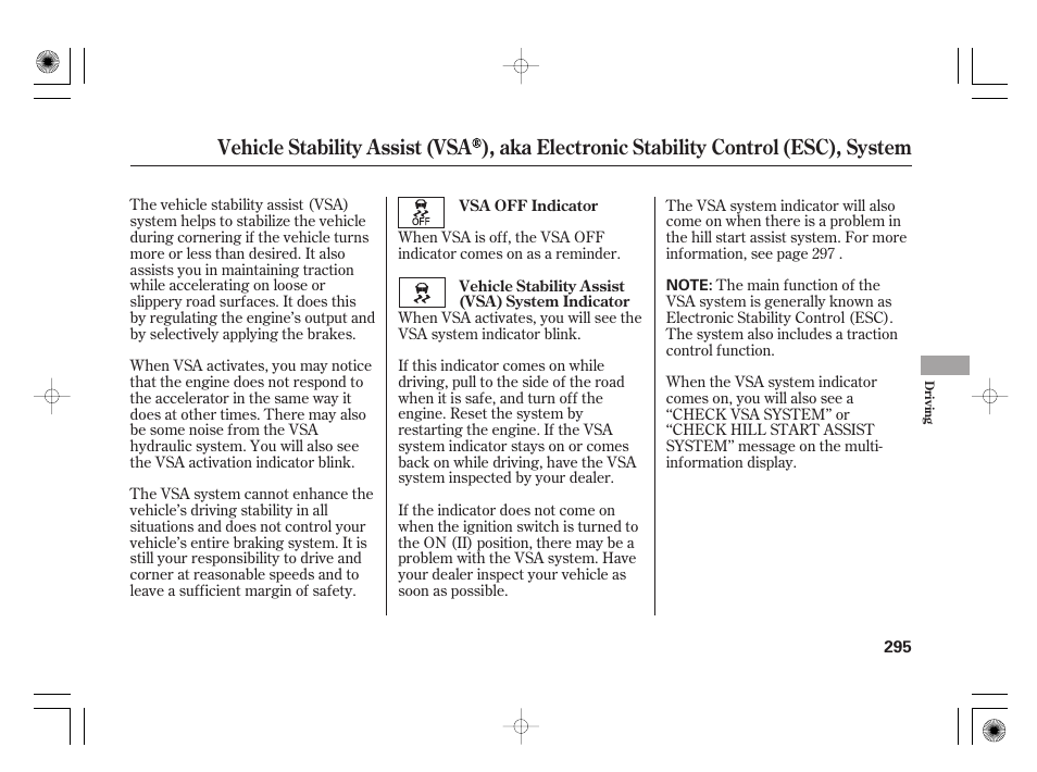 HONDA 2012 Insight User Manual | Page 301 / 418