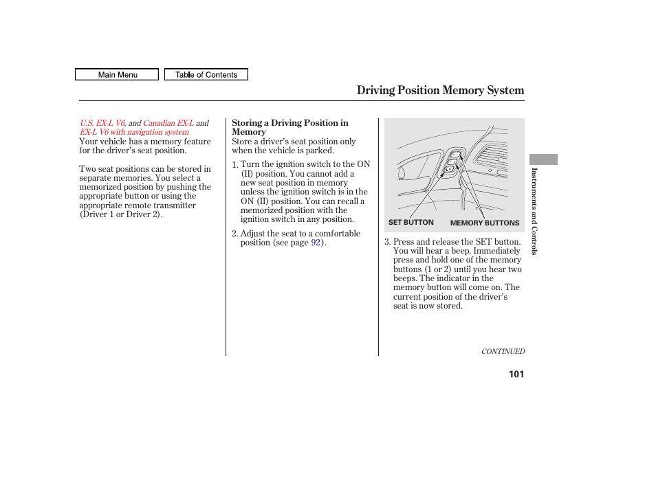 2011 accord sedan | HONDA 2011 Accord Sedan User Manual | Page 104 / 454