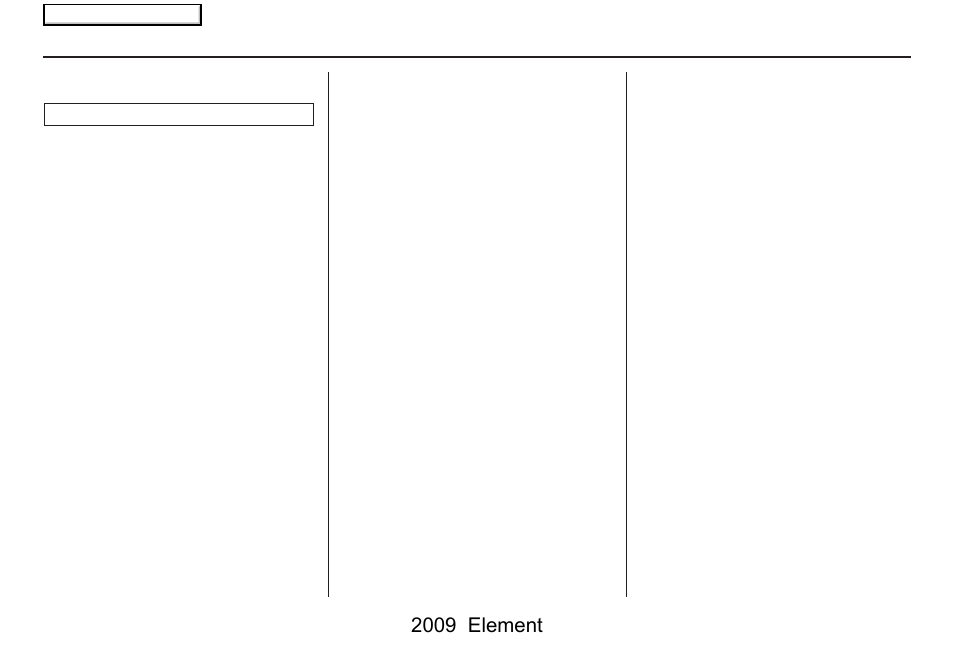 Index | HONDA 2009 Element Navigation User Manual | Page 148 / 150