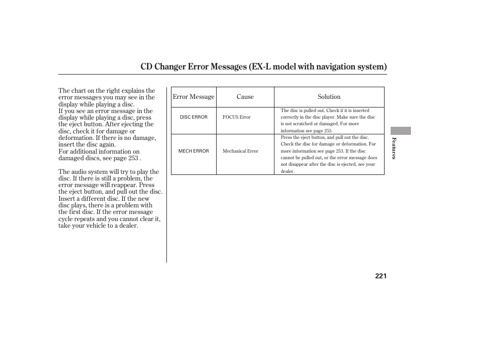 HONDA 2011 CR-V User Manual | Page 227 / 446