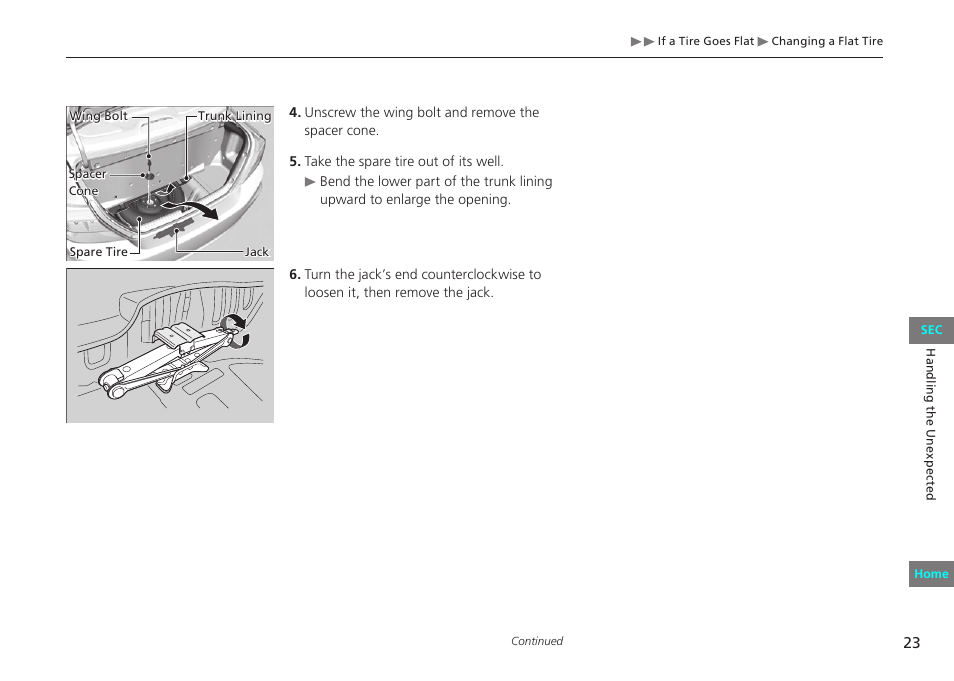 HONDA 2012 Civic Natural Gas User Manual | Page 23 / 33