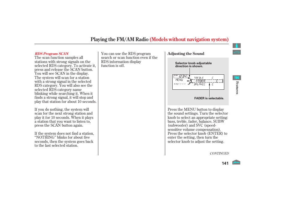 HONDA 2012 Accord Crosstour User Manual | Page 145 / 435