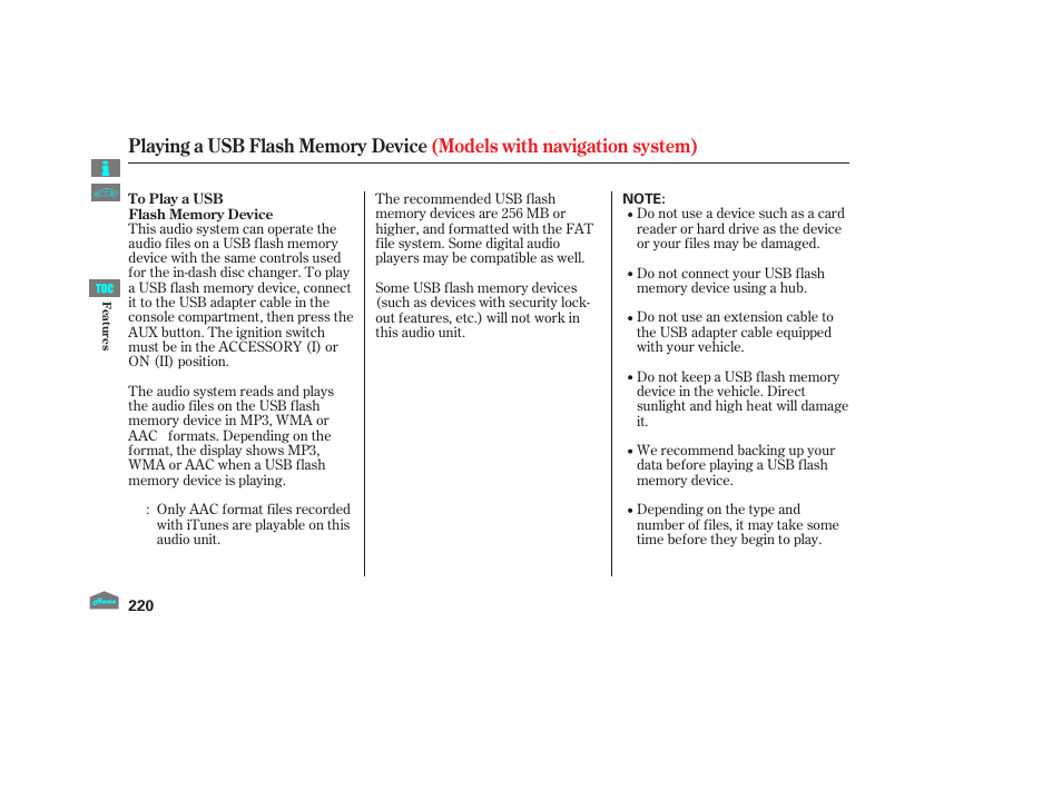HONDA 2012 Accord Crosstour User Manual | Page 224 / 435