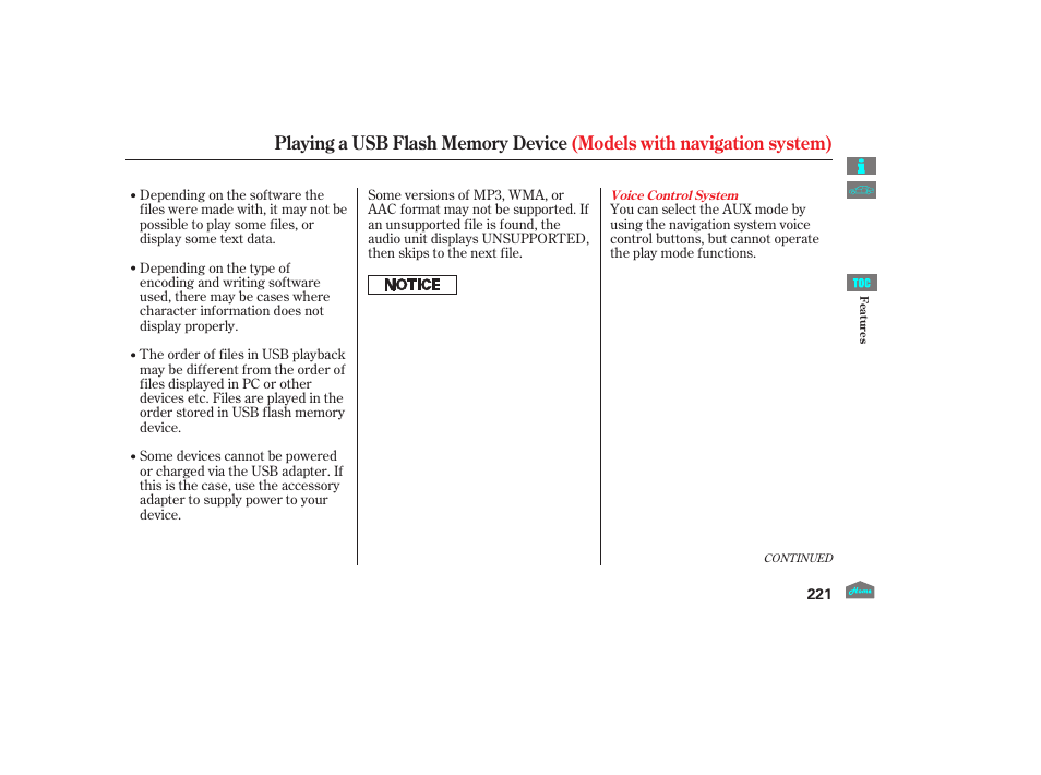 HONDA 2012 Accord Crosstour User Manual | Page 225 / 435