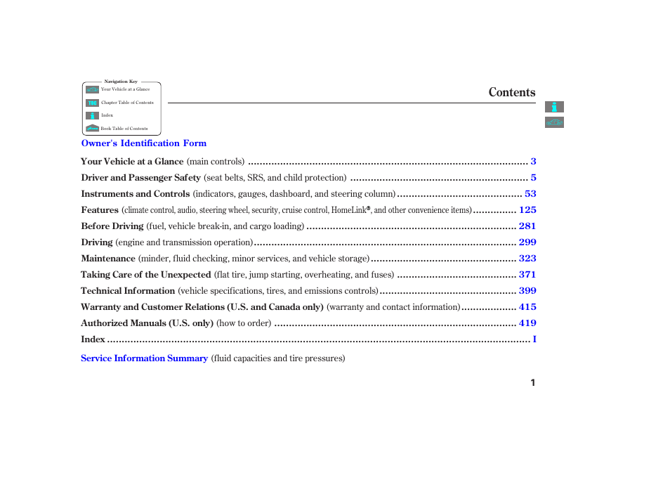 HONDA 2012 Accord Crosstour User Manual | Page 5 / 435