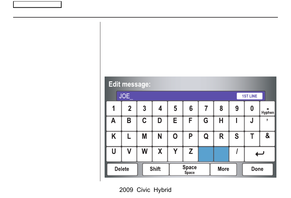 Voice command index, 2009 civic hybrid, On-screen commands | On-screen commands assist | HONDA 2009 Civic Hybrid Navigation User Manual | Page 145 / 152