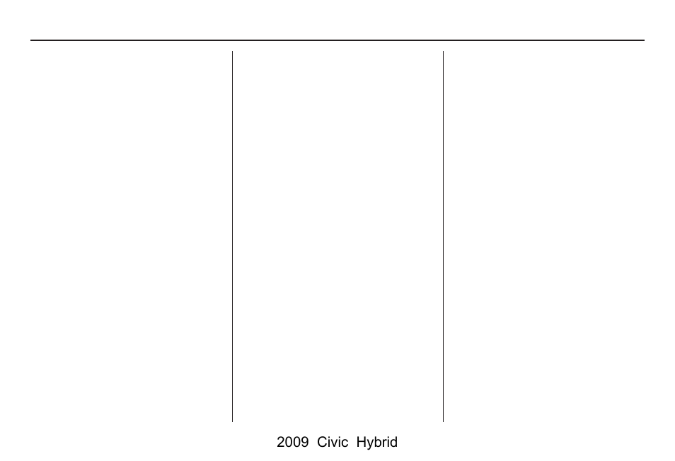 HONDA 2009 Civic Hybrid Navigation User Manual | Page 3 / 152