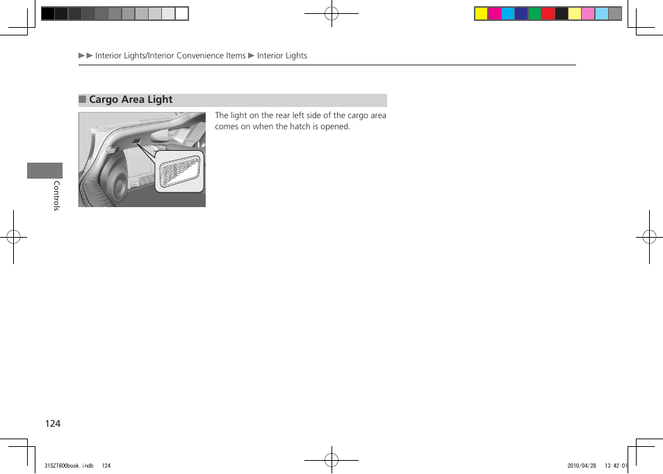 P.124, 2011 cr-z | HONDA 2011 CR-Z User Manual | Page 125 / 332