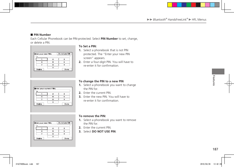 2011 cr-z | HONDA 2011 CR-Z User Manual | Page 188 / 332