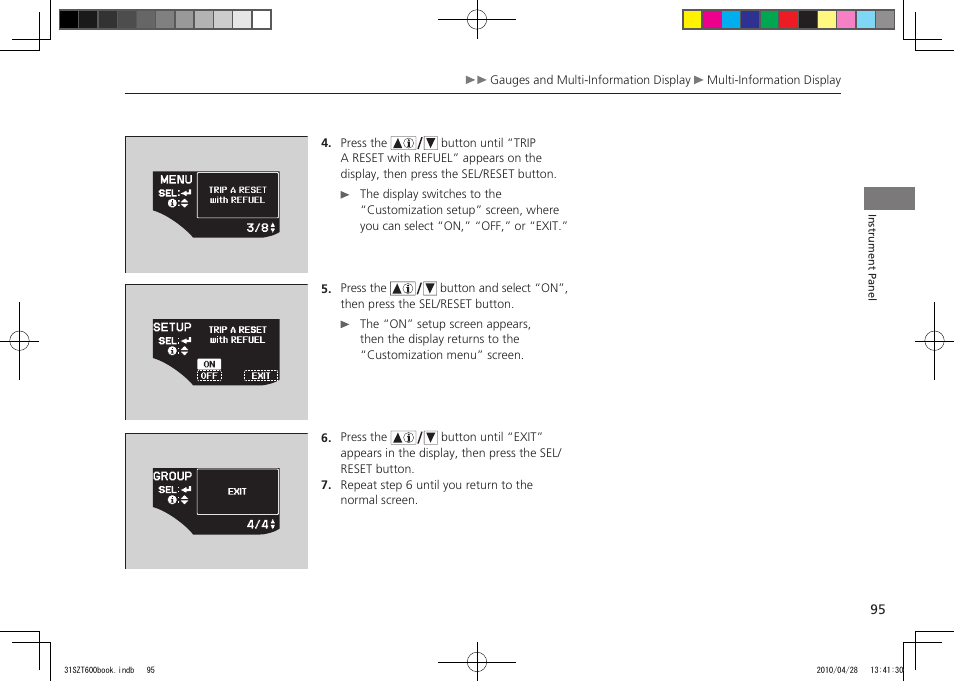 2011 cr-z | HONDA 2011 CR-Z User Manual | Page 96 / 332