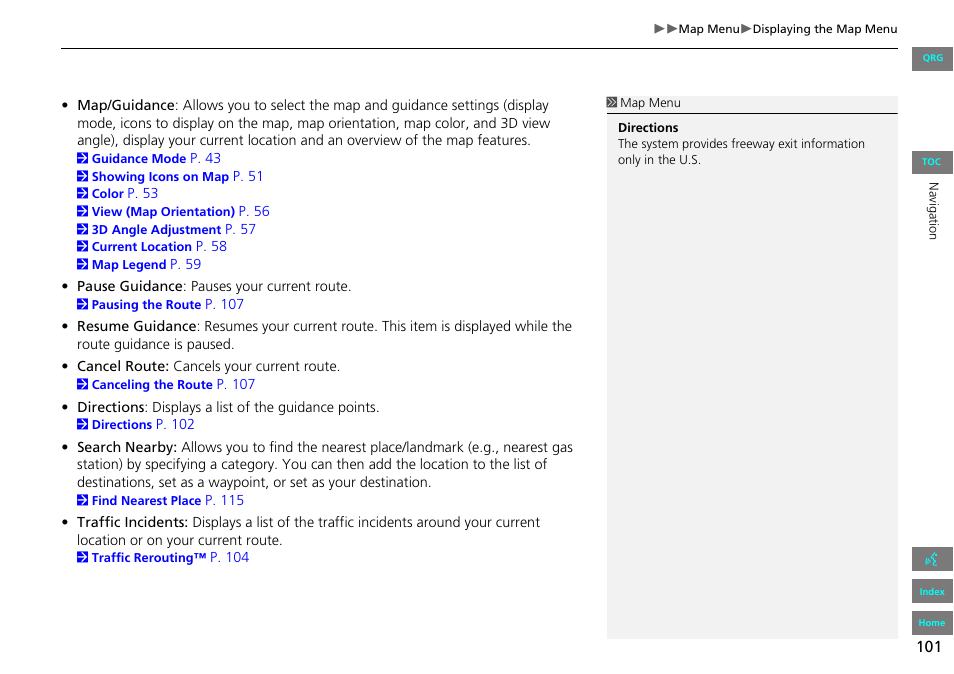 HONDA 2013 Accord Navigation User Manual | Page 102 / 152