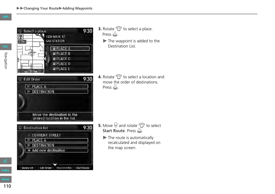 HONDA 2013 Accord Navigation User Manual | Page 111 / 152
