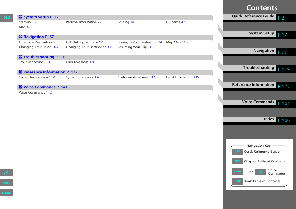 HONDA 2013 Accord Navigation User Manual | Page 2 / 152