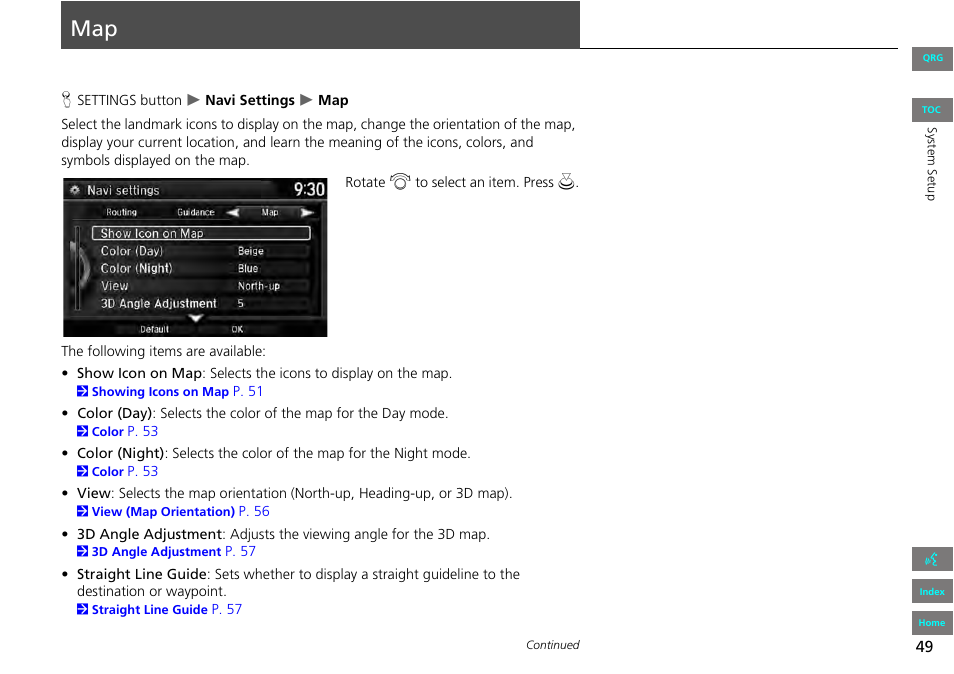 HONDA 2013 Accord Navigation User Manual | Page 50 / 152