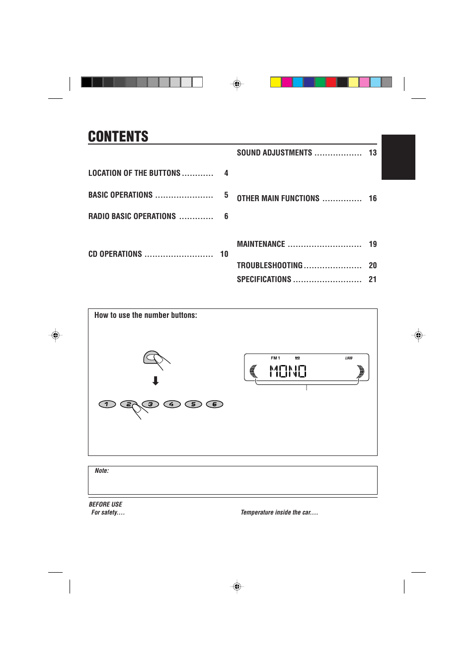 JVC KD-S621 User Manual | Page 3 / 82