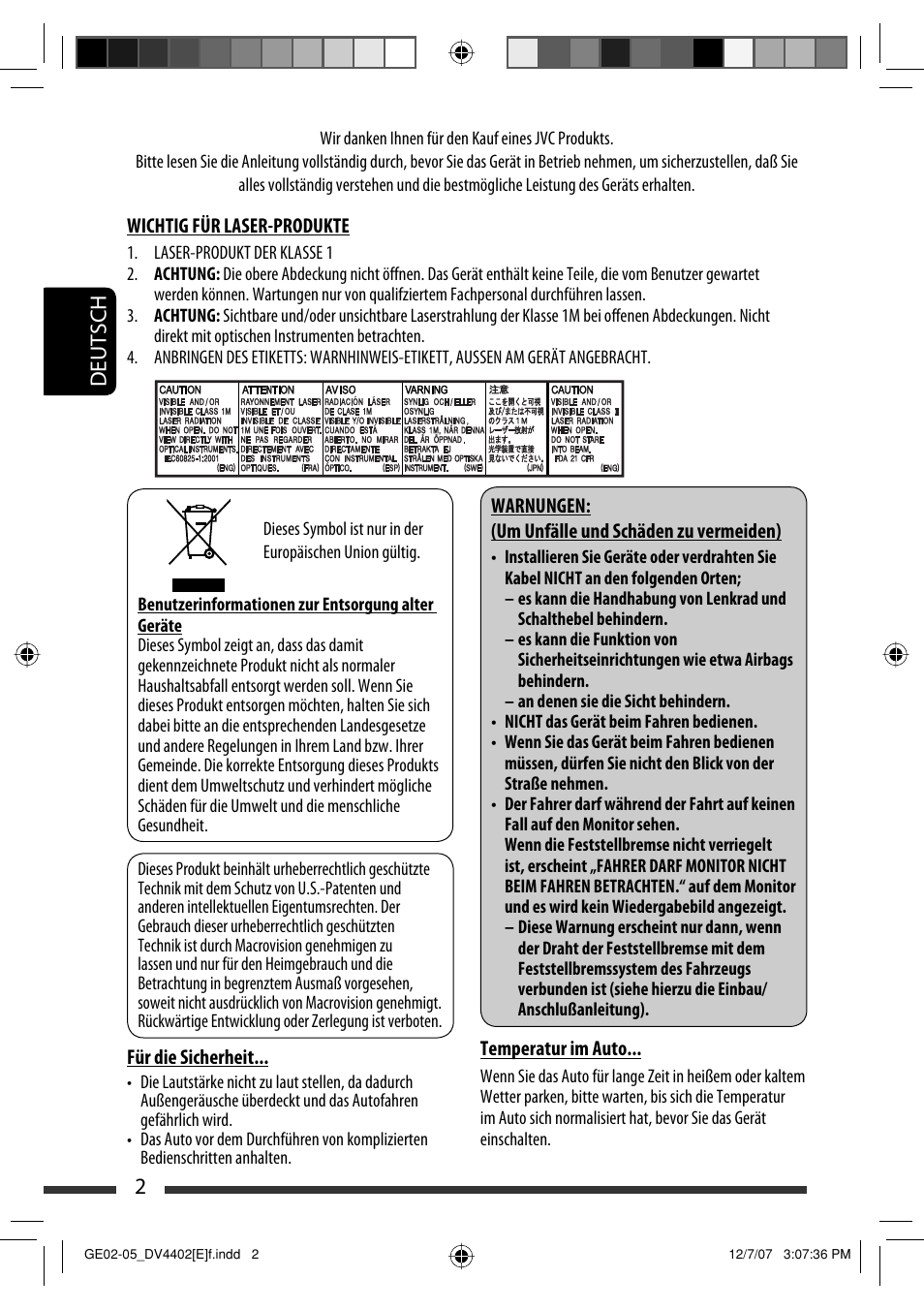 2deutsch | JVC KD-DV4402 User Manual | Page 38 / 147