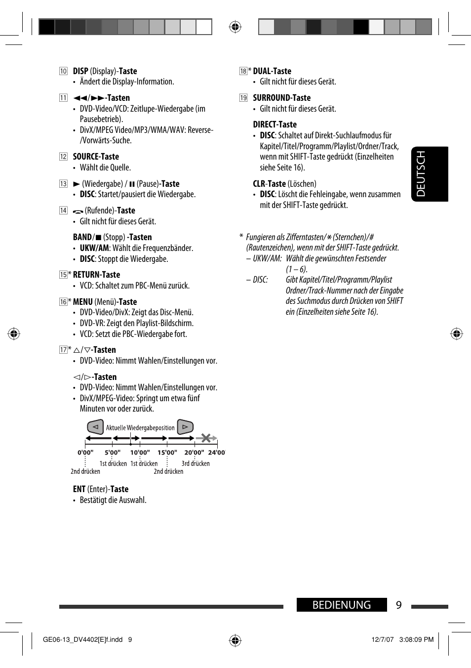 9bedienung deutsch | JVC KD-DV4402 User Manual | Page 45 / 147