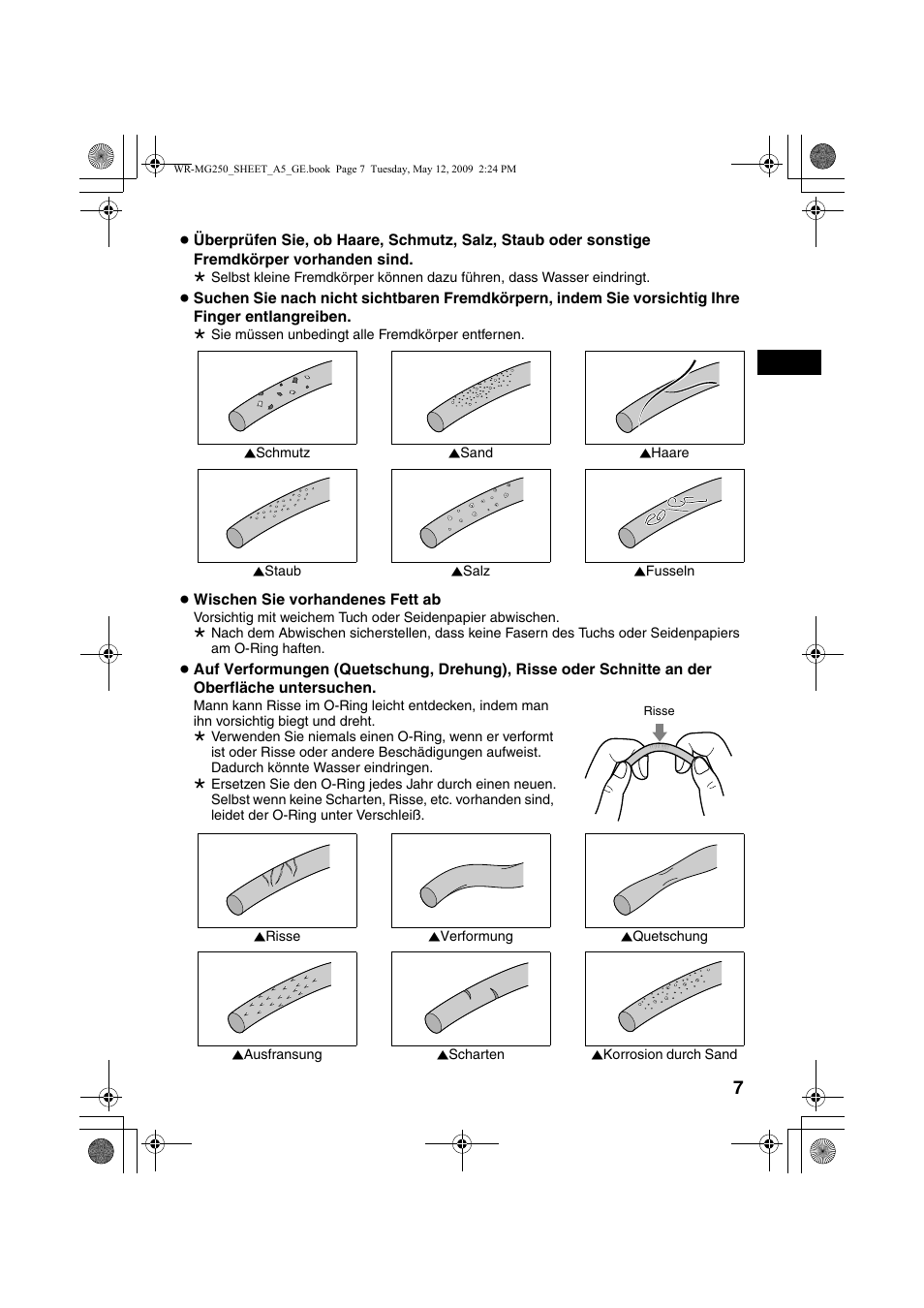 JVC WR-MG250 User Manual | Page 7 / 44